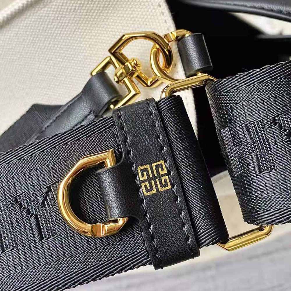 Givenchy Women Mini G Tote Shopping Bag in Canvas-Beige 9 Givenchy Women Mini G Tote Shopping Bag in Canvas-Beige - Image 9