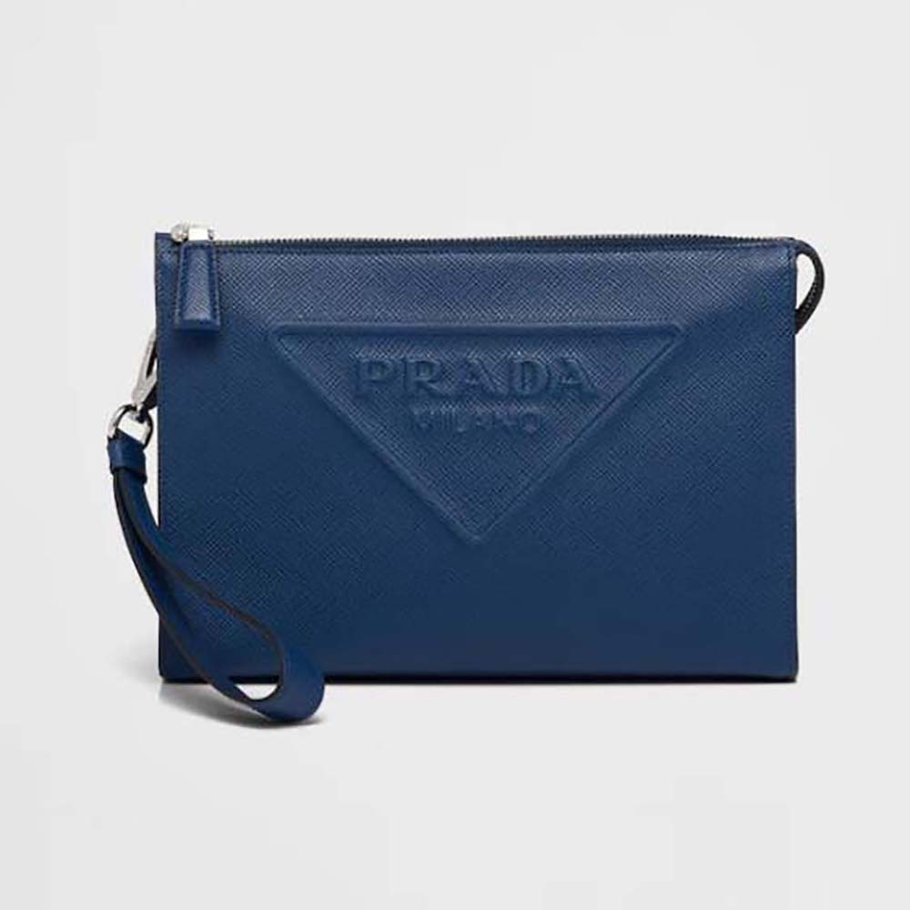 saffiano pouch