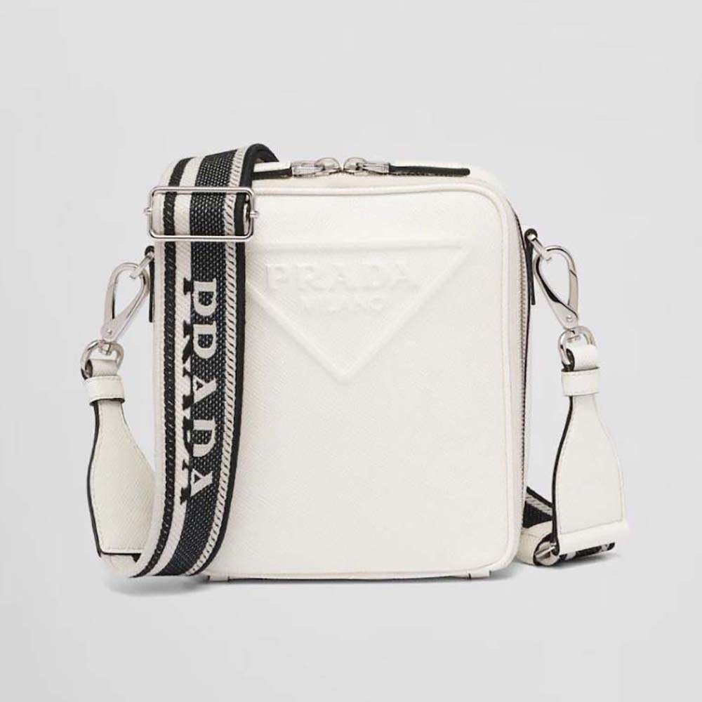 White prada emolient crossbody