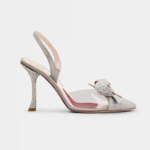 Roger Vivier Women I Love Vivier Bow Strass Pumps in PVC