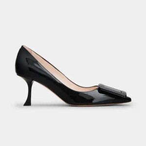 Roger Vivier Women Viv’ In The City Pumps in Patent Leather-Black