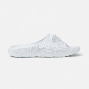 Versace Unisex Medusa Dimension Sliders-White