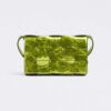 Bottega Veneta Women Cassette Intreccio Metalized Crinkle Leather Cross-Body Bag 11 Bottega Veneta Women Cassette Intreccio Metalized Crinkle Leather Cross-Body Bag