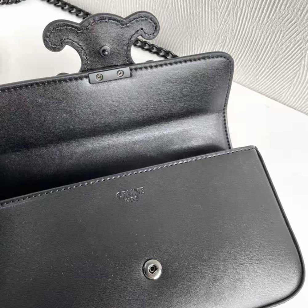 CELINE CARD HOLDER CUIR WITH CHAIN