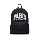 Dior Men Cities Paris Explorer Backpack in Black and White Recycled Nylon