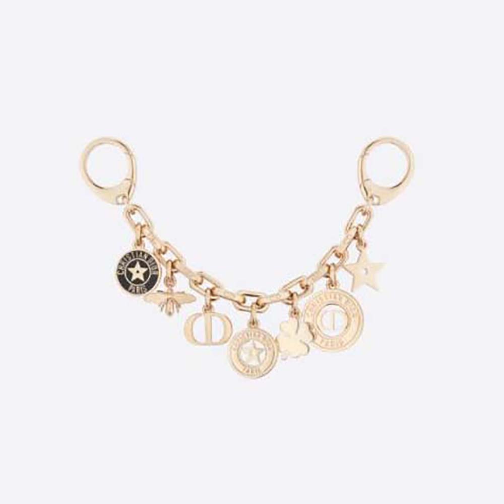 30 montaigne chain cloth handbag Dior Gold in Cloth - 36242530