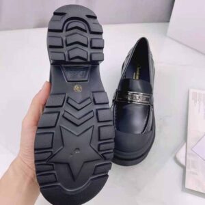 Dior - D-academy Loafer Black Brushed Calfskin - Size 38 - Women