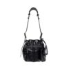 Dior Women Le Cagole XS Bucket Bag in Black Arena Lambskin