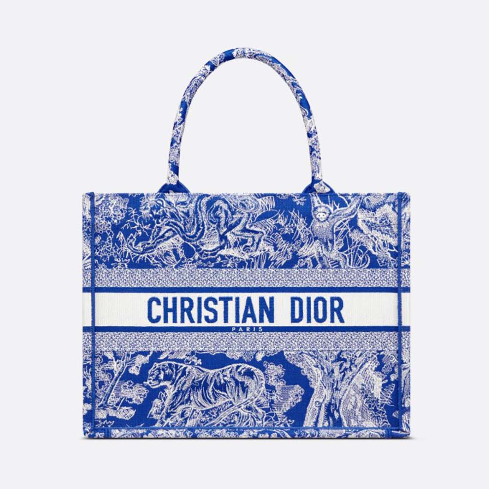 Travel bag Dior Blue in Cotton - 22835841