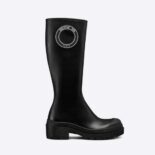 Dior Women Symbol Boot Black Supple Calfskin