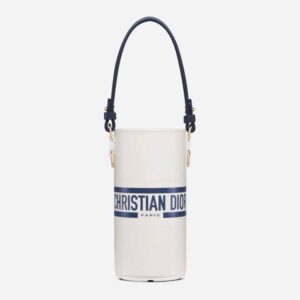 Dior Women Vibe Bottle Holder White Calfskin