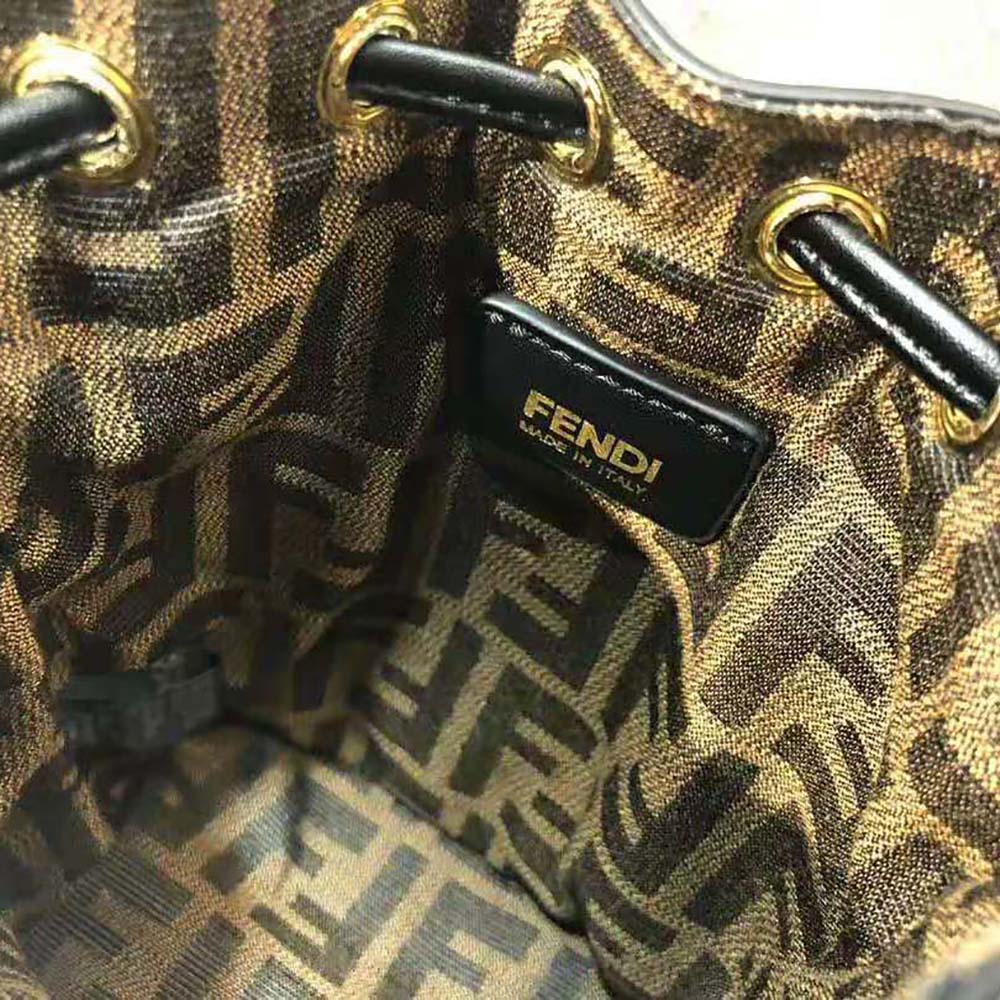 Fendi Women Mon Tresor Fendace Mini Bag in Multicolor Silk Print 9 Fendi Women Mon Tresor Fendace Mini Bag in Multicolor Silk Print - Image 9