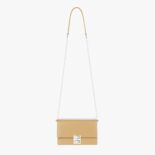 Givenchy Women Small 4G Bag in Box Leather with Chain-Beige