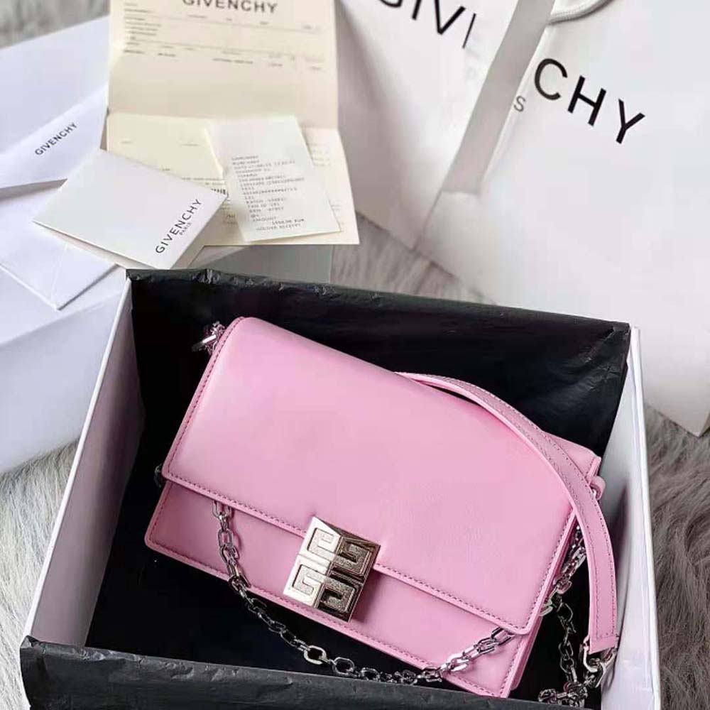 Vegan leather travel bag Givenchy Pink in Vegan leather - 28486888