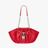 Givenchy Women Small Kenny Bag in Smooth Leather-Red