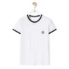 Loewe Men Anagram T-shirt in Cotton-White