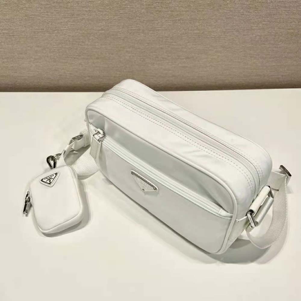 UNBOXING PRADA limited edition BAG 2022 TERRYCLOTH TRIANGLE POUCH +  SUNGLASSES PRADA CLASSIC WHITE 