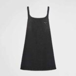 Prada Women Denim Mini-Dress-Black