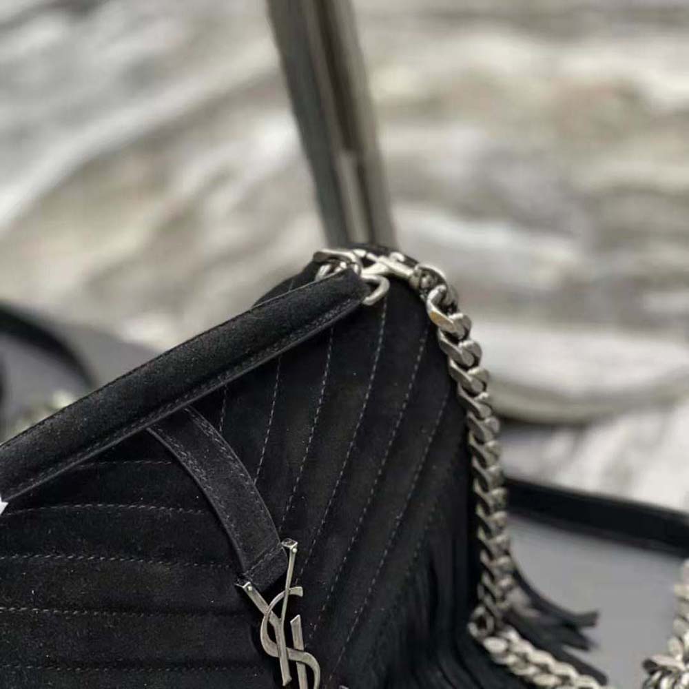 Saint Laurent College medium chain bag for Women - Black in UAE