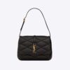 Saint Laurent YSL Women Le 57 Shoulder Bag in Quilted Lambskin-Black