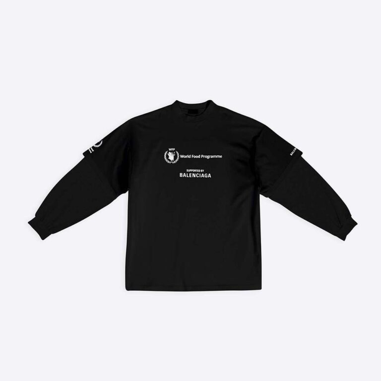 balenciaga double shirt mens