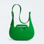 Bottega Veneta Women Punch Recyclable Rubber Shoulder Bag-Green