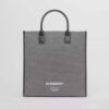 Burberry Women Horseferry Print Cotton Canvas Tote