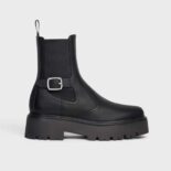 Celine Women Bulky Chelsea Boot in Calfskin-Black