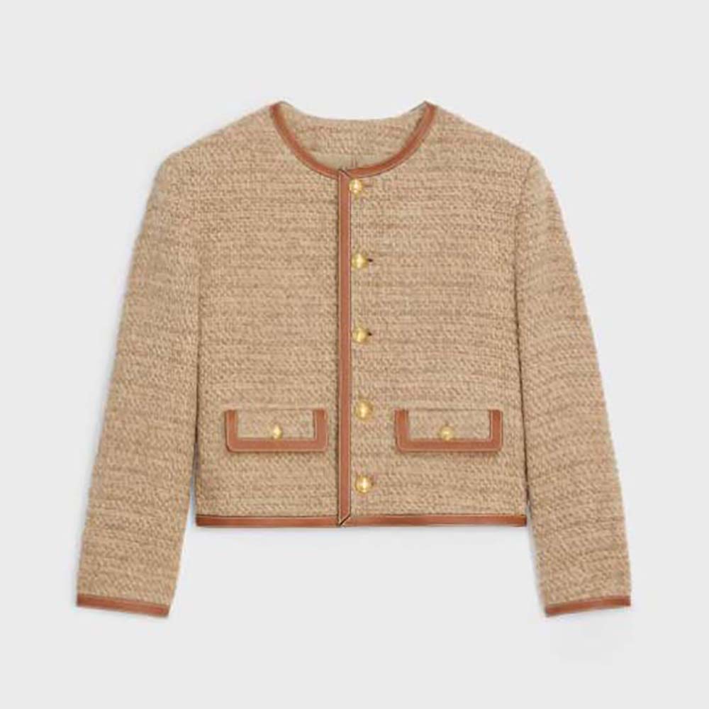 Celine Women Chasseur Jacket in Mohair Wool