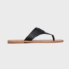 Celine Women Triomphe Flat Thong in Calfskin-Black 7 Celine Women Triomphe Flat Thong in Calfskin-Black