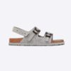 Dior Men Dior by Birkenstock Milano Sandal Dior Gray Felted Wool and Nubuck Calfskin 11 Dior Men Dior by Birkenstock Milano Sandal Dior Gray Felted Wool and Nubuck Calfskin