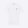 Dior Men Relaxed-Fit CD 1947 T-shirt White Cotton Jersey