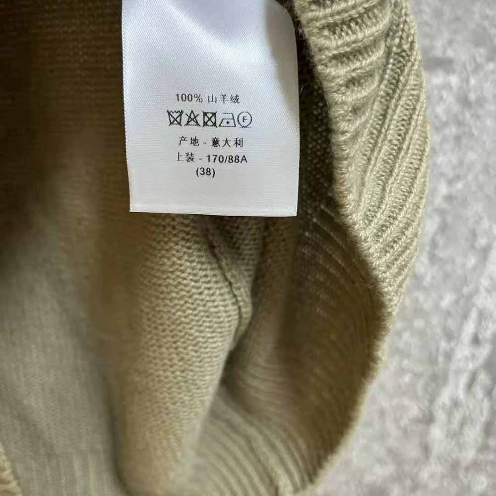 Dior Women's Short-sleeved Cashmere Sweater