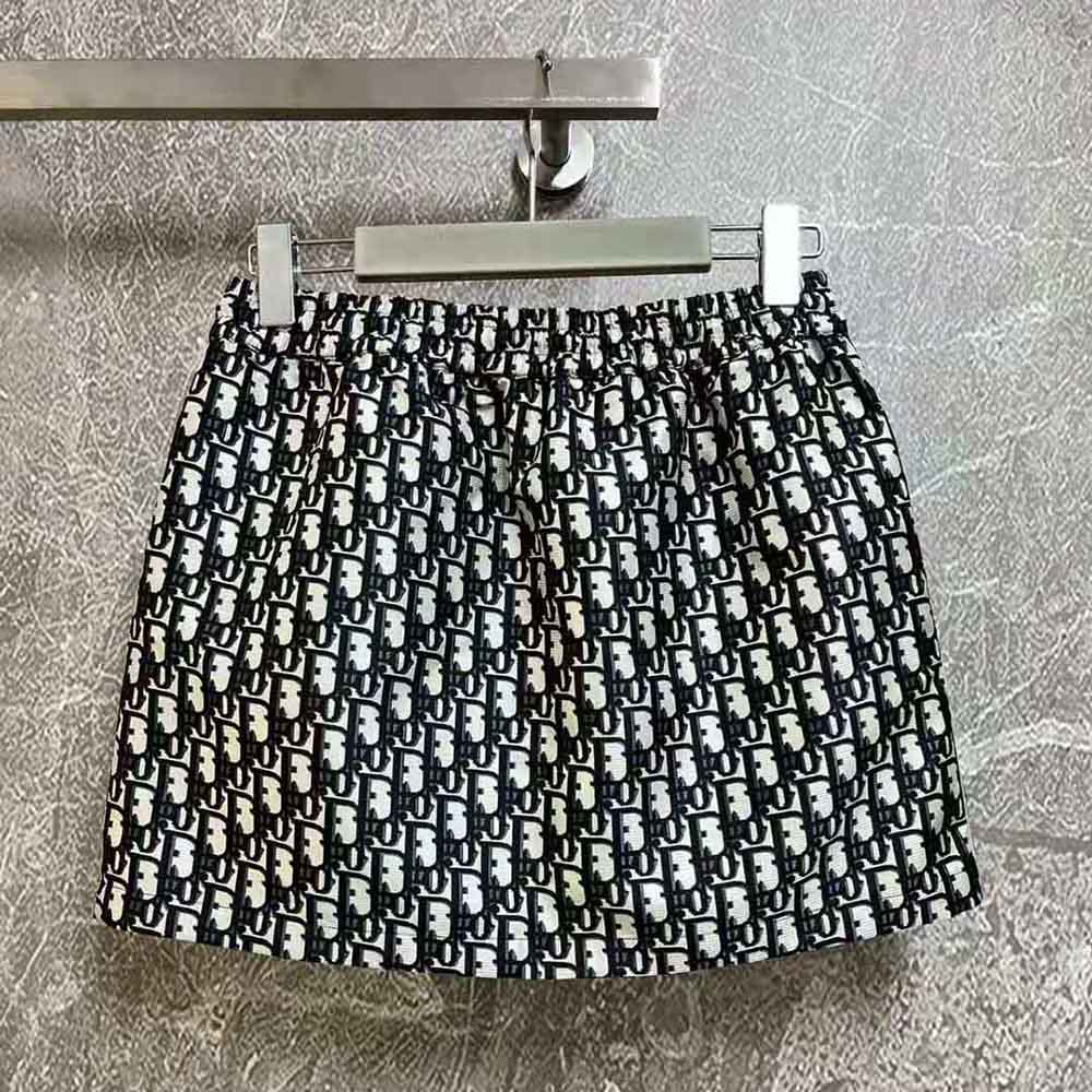 Dior Women's Oblique Motif Shorts