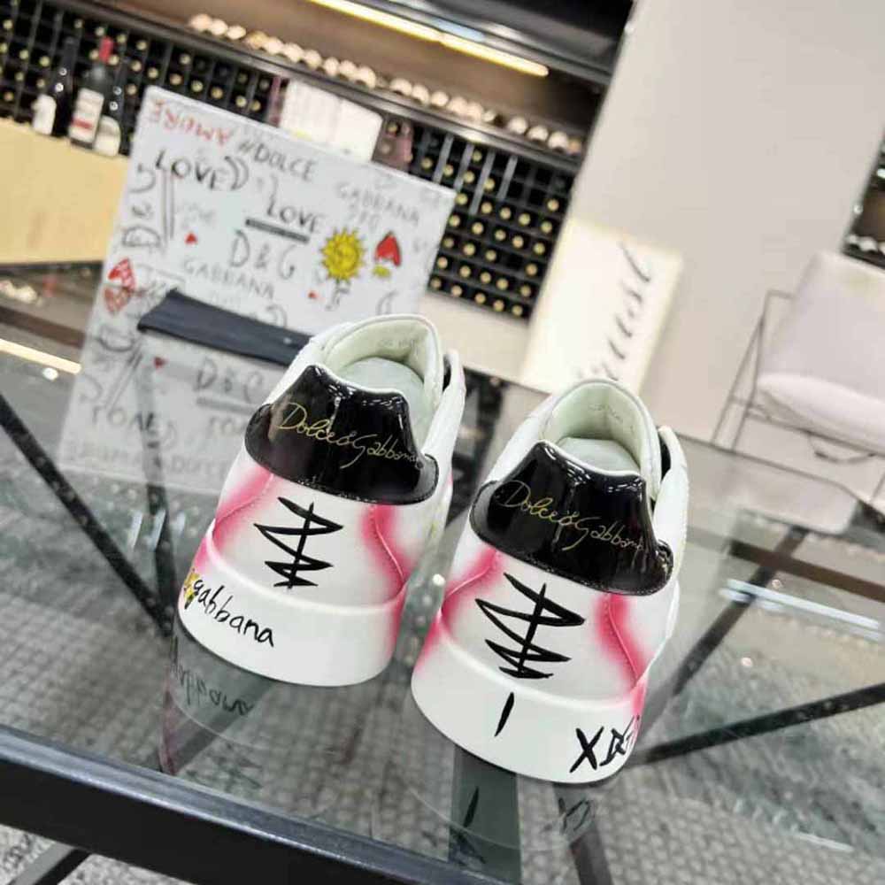 Dolce Gabbana D&G Unisex Limited Edition Portofino Sneakers 5 Dolce Gabbana D&G Unisex Limited Edition Portofino Sneakers - Image 5
