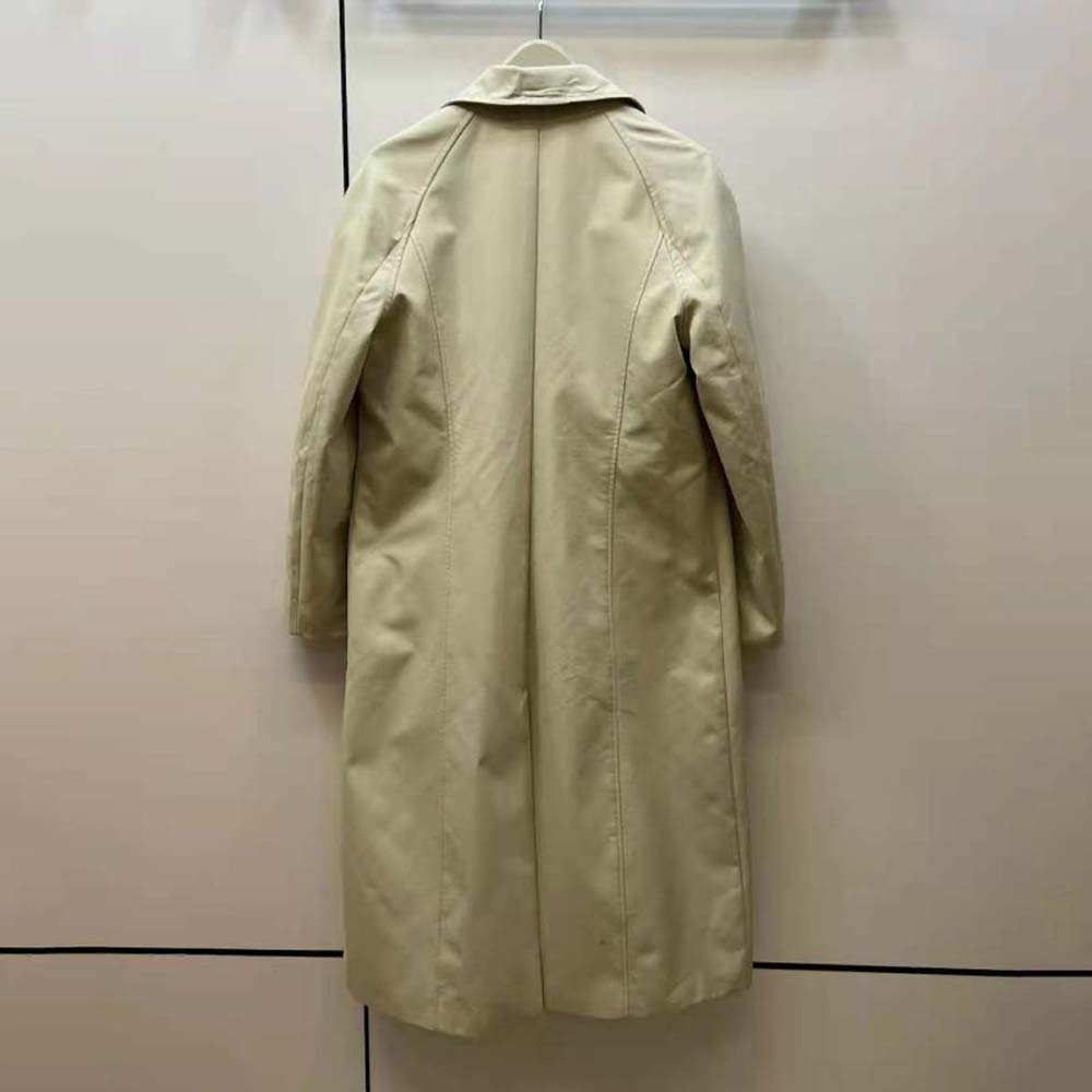 Louis Vuitton Trench coats Beige Cotton ref.458901 - Joli Closet