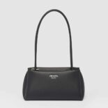 Prada Women Small Leather Bag-Black