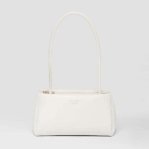 Prada Women Small Leather Bag-White