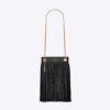Saint Laurent YSL Women Grace Small Chain Bag in Suede-Black