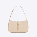 Saint Laurent YSL Women Le 5 A 7 Hobo Bag in Python-Beige
