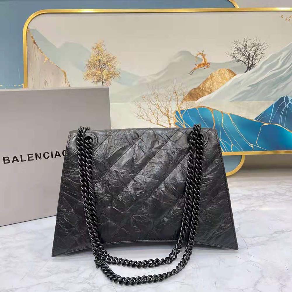 Balenciaga Women's Crush Medium Chain Bag