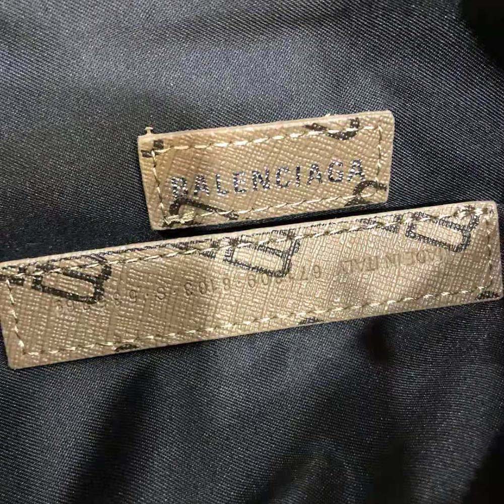 Balenciaga Women Le Cagole Mini Bag with Chain BB Monogram Coated Canvas in Beige 10 Balenciaga Women Le Cagole Mini Bag with Chain BB Monogram Coated Canvas in Beige - Image 10