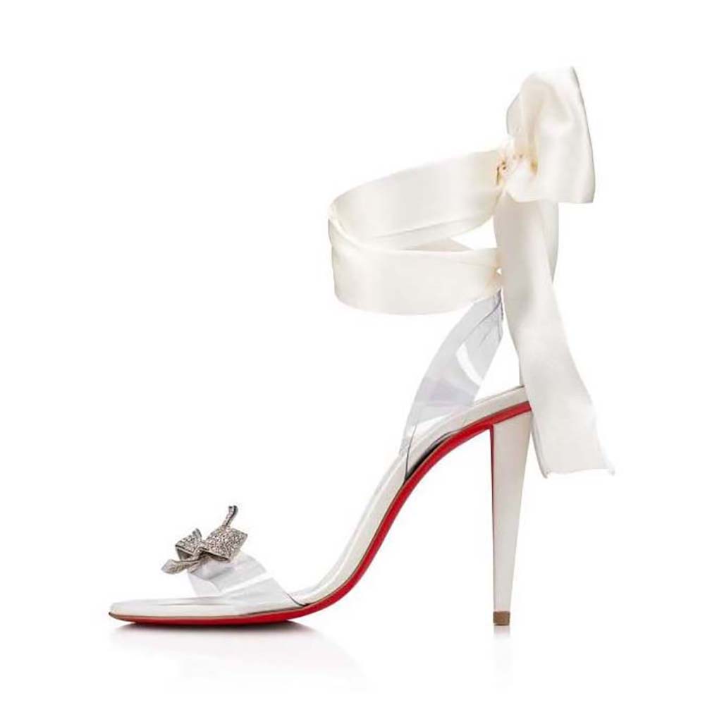 Christian Louboutin Women Astrinodo 100 mm Heel Height White