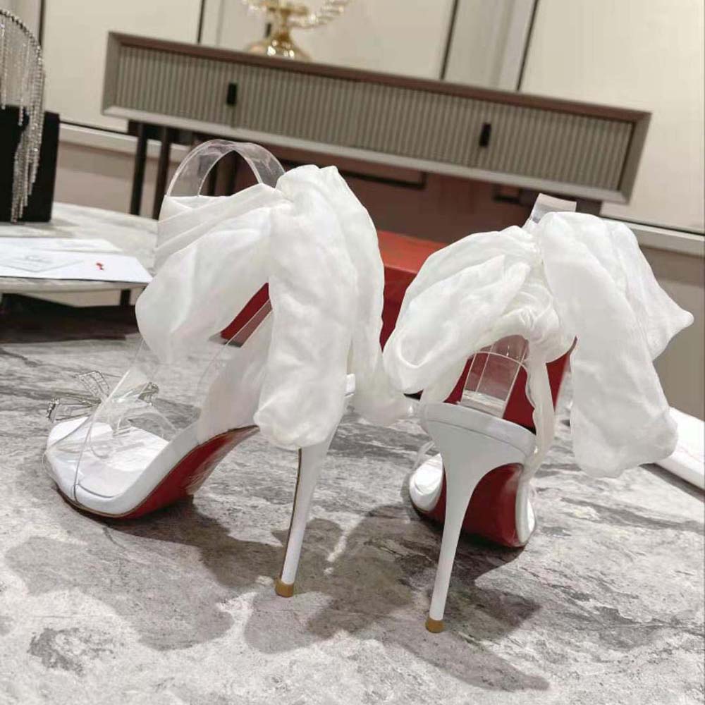 Miragirl louboutin white hotsell