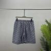 Dior Men Chez Moi Short Blue Dior Oblique Silk Twill