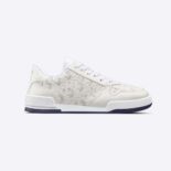 Dior Unisex One Sneaker White Dior Oblique Perforated Calfskin