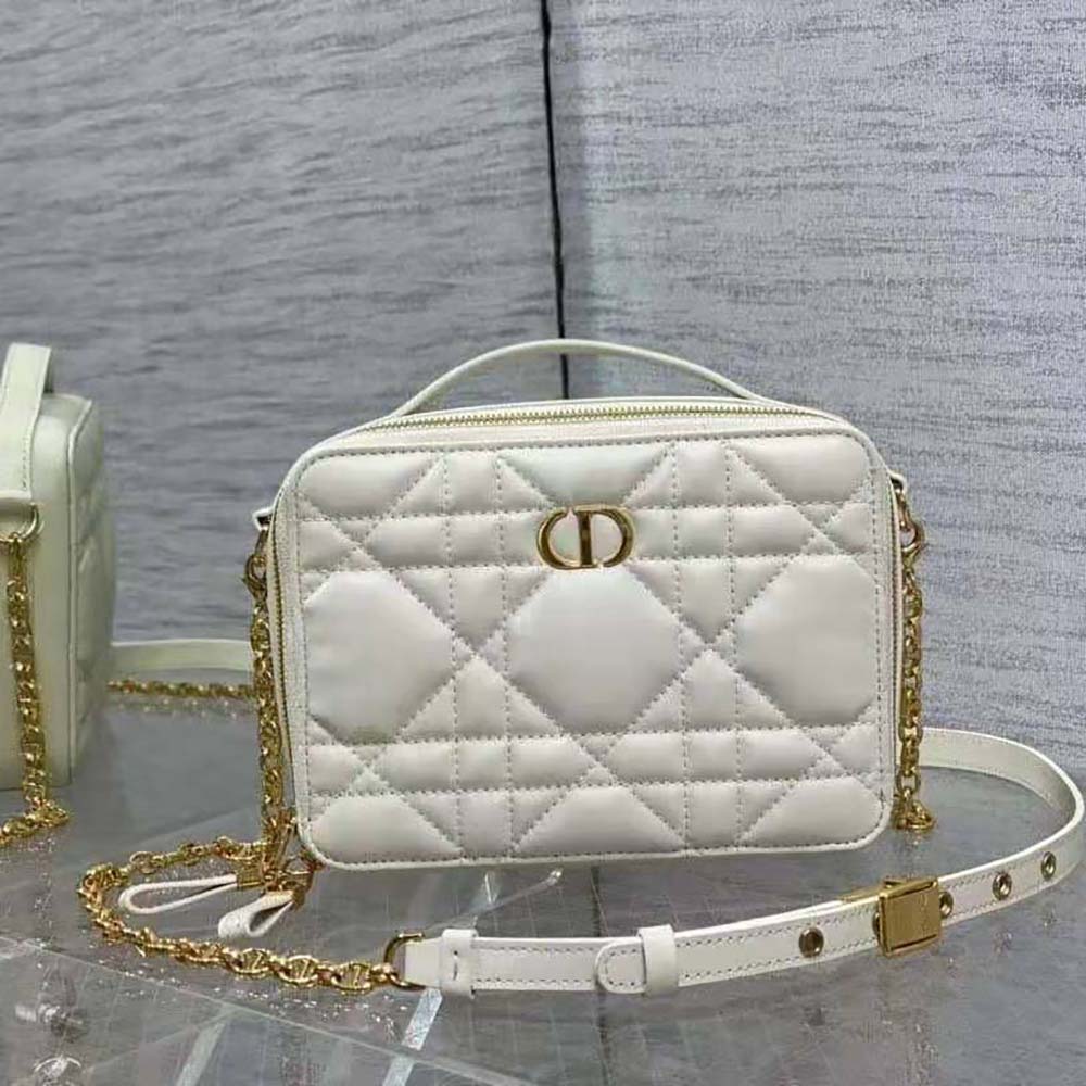 Dior Macrocannage Caro Box Bag (SHG-QoKajt) – LuxeDH