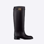 Dior Women Empreinte Boot Black Calfskin
