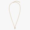 Fendi Women Fendi First Necklace Gold-Colored