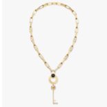 Fendi Women Master Key Necklace Gold-colored Necklace